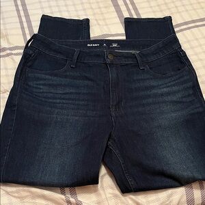 Old Navy Women's Dark Blue Skinny Jeans